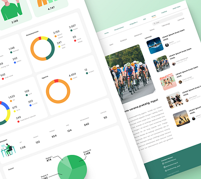 Website Profil Desa PT. Digital Desa Indonesia 3d branding design illustration logo ui uiux ux village web design