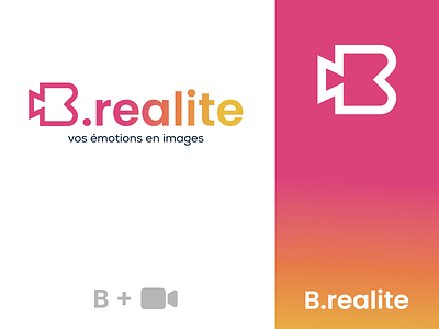 BE.REALITE Logo brand design branding branding design camera camera logo design design logo graphic design hellodribbble illus illustration logo logo design movie logo production logo typography ui ux vector