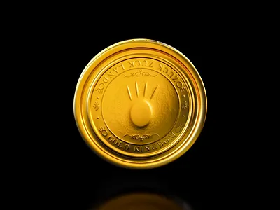 Zuck Gold 3d 3d art animation blender blender3d gold illustration material motion graphics nft