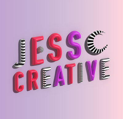 Personal Branding Project 3d branding graphic design logo