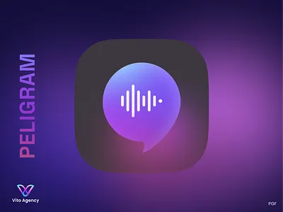 Logo Messenger iOS App 3d 3d logo agency app app store application design development free ios logo messenger mobile modern popular product design trends ui ux uxui design