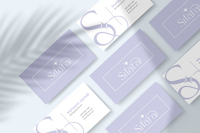 Modern Business Card Design brandings business card card clean clothing line fashion feminine flat business card identity card logo minimalistic business card modern business card simple