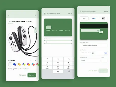 Credit Card Checkout app checkout checkout form credit card credit card checkout credit card payment dailyui dailyui002 mobile payment