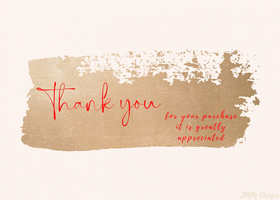 Thank You (Professional) canva graphic design illustration