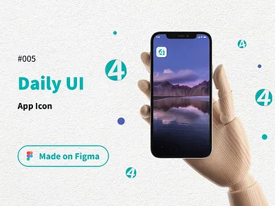 Daily UI 005/100 - App Icon app appicon behance dailyui design designinspiration dribbble dribbbleinspiration graphic design icon inspiration invitedribbble ui uidesign usurinterface webdesign