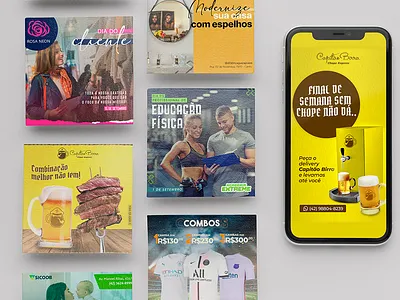 Social Media para Instagram adobe photoshop behance design dribbble graphic design inspiration instagram post social media ui