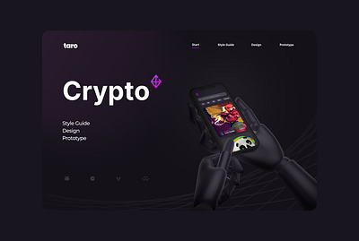 Crypto NFT Marketplace Project app graphic design nft ui ux