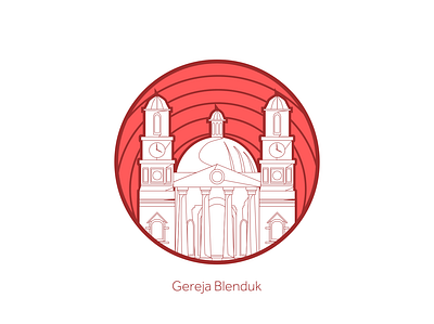 Blenduk Church architecture building old town semarang