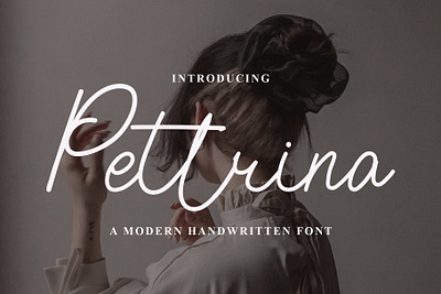 Pettrina- A lovely and Delicate Handwritting Font beauty fonts cute font delicate fonts design display fonts font fonts handlettered monoline fonts script fonts signature font stylist fonts