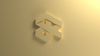 Gold BR Logo 3d branding custom design gold graphic design logo vector