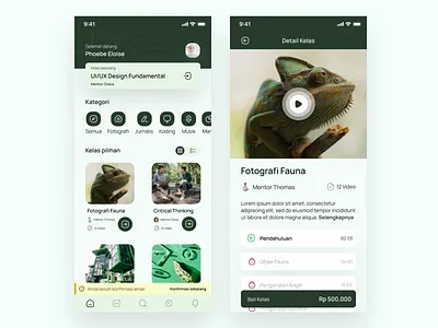 Sinau App app clean design design app logo mobile mobile app design ui uidesign ux ui ux design