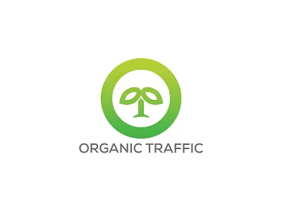 Organic Traffic Logo / Brand identity / Modern Logo / logo mark 3d animation brand identity branding design graphic design green logo icon illustration logo minimalist logo modern logo natural logo organic logo organic traffic organic traffic logo seo typography ui vector