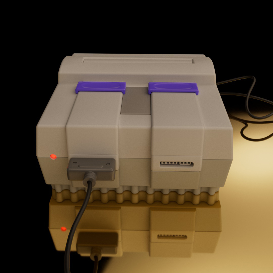 Example of SNES 3D Model