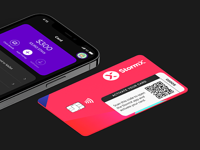 StormX Debit Card bank banking card credit card crypto crypto currency debit card design finance fintech ui