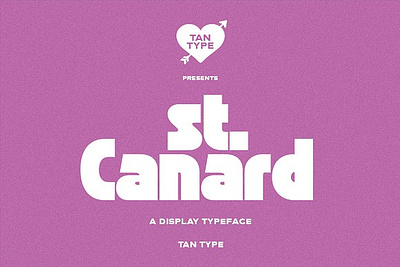 TAN - St. Canard 60s 60s font 70s font 70s retro bold font brand branding hippie font magazine magazine typefaces mid century font mid century modern mid century modern font modern font modern vintage poster font retro font sans serif font sans serif typeface vintage font