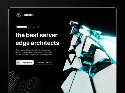 web site design: landing page modern web site page ui design hightech website home page homepage landing landing page modern website site ui ui ux design uiux user experience user interface ux web web design web development web page webpage website