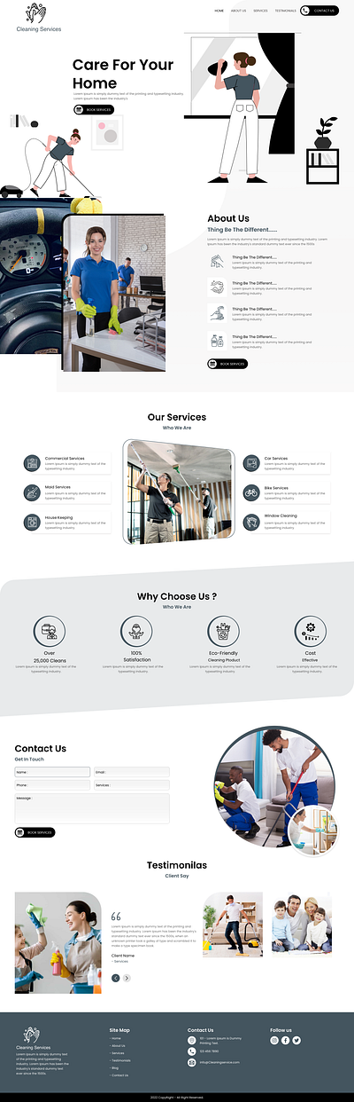 Cleaning Services - Housekeeping Platform app branding design graphic design illustration logo typography ui ux vector