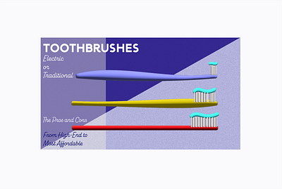 Toothbrushes advertising branding brochure design design editorial illustration graphic design graphicdesigner illustration illustrator typography