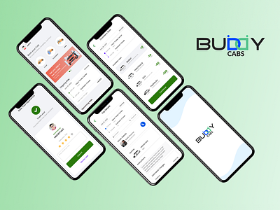 BuddyCabs UI/UX android app app design application book taxi daily ui design dribbble driver app figma graphic design graphicdesign gurugram illustration india interaction design logo photoshop taxi app ui