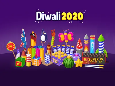 Diwali Game 2d game design 2d game icon 2d game title 2d game ui 3d game title 3d game ui art design diwali dhamaka diwali firecracker diwali game diwali game title diwali icon diwali simulator game icon illustration logo ui