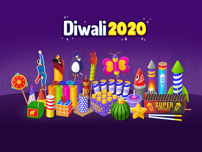 Diwali Game 2d game design 2d game icon 2d game title 2d game ui 3d game title 3d game ui art design diwali dhamaka diwali firecracker diwali game diwali game title diwali icon diwali simulator game icon illustration logo ui