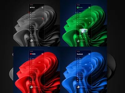 Glassmorphism Side Navbar facebook facebook design facebook sidebar ui glassmorphism glassmorphism navbar glassmorphism side navbar motion graphics netflix netflix design netflix side navbar netflix sidebar sidebar ui social media sidebar ui spotify spotify design spotify sidebar ui ui youtube youtube redesign youtube sidebar ui