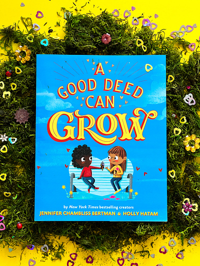 Picture Book - A Good Deed Can Grow book cover books childrens books digital illustration illustration kidlit kids books picture books publishing