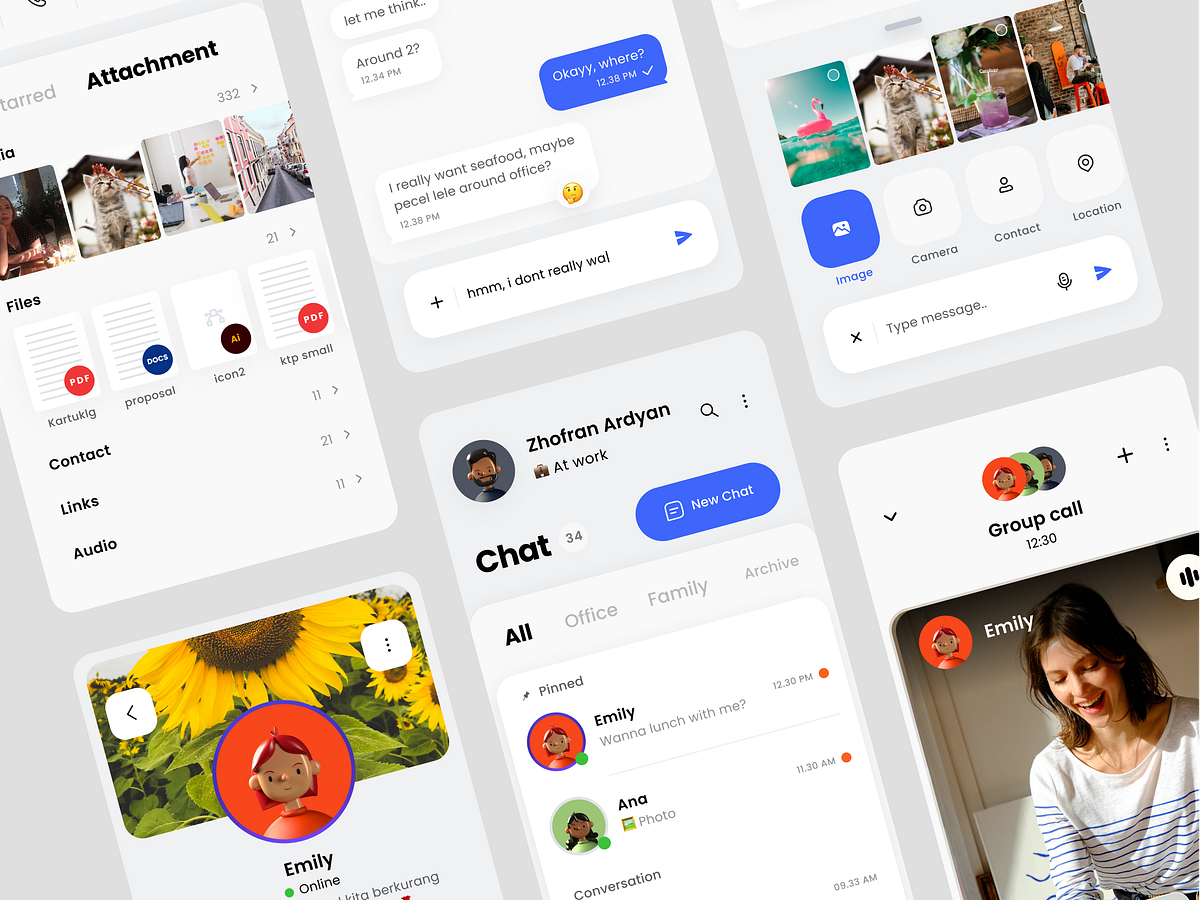 Browse thousands of Chatting images for design inspiration | Dribbble