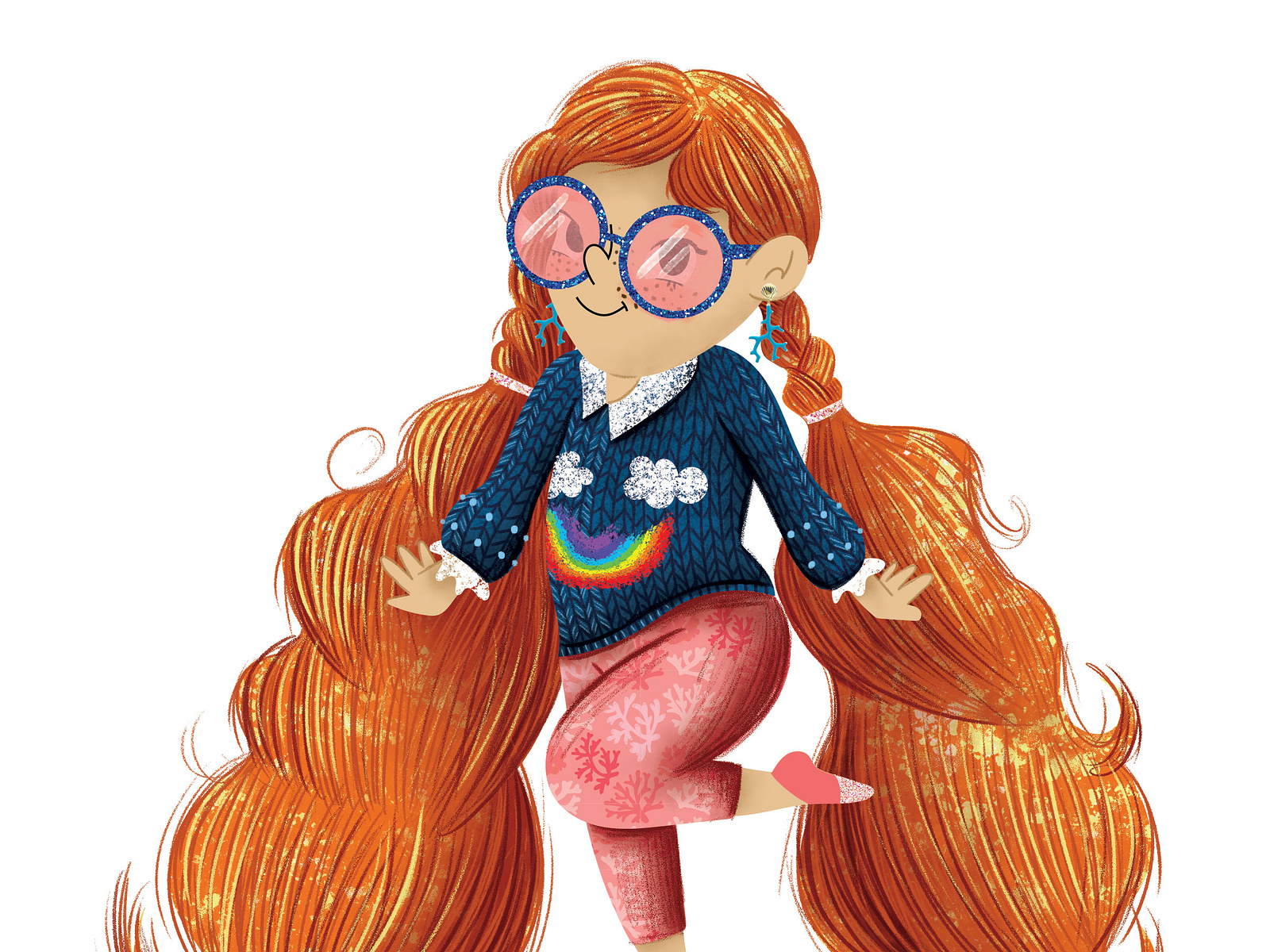 Character Design - Coral by holly on Dribbble