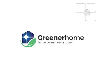 GreenerHome-company-logo bra branding creative graphic design logo minimal professional unique