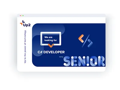 Creative Job Offer Header & Custom Drawn Letters branding design graphic typography ui uidesign uiux vector web webdesign