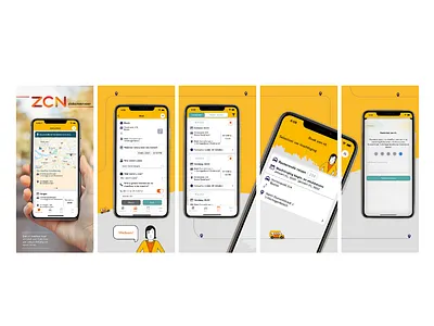 ZCN App/Play Store Screenshot Designs branding design graphic design illustration mobile mobiledesign typography ui uiux userinterface ux vector