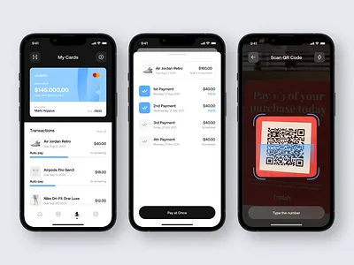 utank – BNPL app design [detail instalment screen] afterpay bnpl buy now pay later card card design ecommerce instalment ios app klarna loan mobile apps pay later app payment method scan qr code shopping