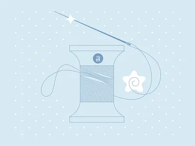 Thread design graphic design illustration