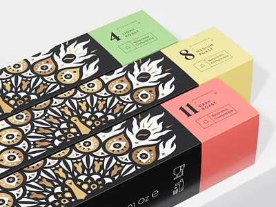 DFC Roasters — Capsule box design branding capsule box ceylon coffee graphic design identity packaging peacock roasters sri lanka