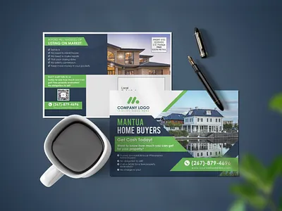 Real estate postcard creative creativity design flyer mail postcard postcard design postcards print print design