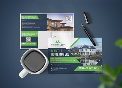 Real estate postcard creative creativity design flyer mail postcard postcard design postcards print print design