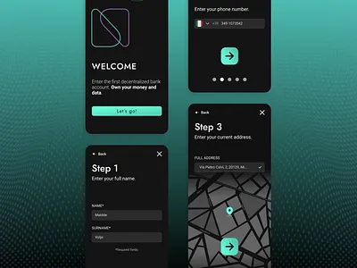 E-wallet mockup (1) app blockchain branding credit card design e wallet fintech graphic design mobile. money registration sign up ui ux wallet