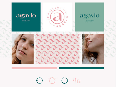 Agavlo brand identity brand board brand identity brand visual branding graphic design jewellery jewellery brand logo design logo logos