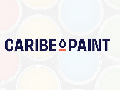 Caribe Paint. brandidentity branding design graphicdesign illustration logo logotype puertorico welovedesign