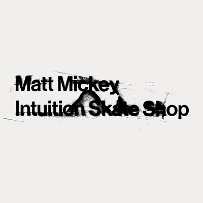 Matt type 90s design gritty grunge handmade print raygun swiss grit
