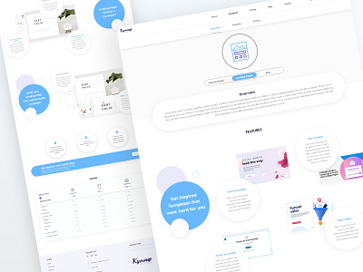 Landing Pages Editor branding design illustration landing page logo ui uxui design vector web design web development