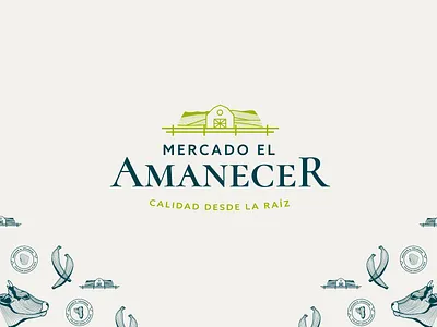 Mercado El Amanecer brandidentity branding design graphicdesign illustration logo logotype puertorico ui welovedesign