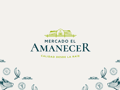 Mercado El Amanecer brandidentity branding design graphicdesign illustration logo logotype puertorico ui welovedesign