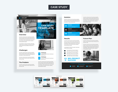 Case study flyer template advertising business case case study company corporate cover design flyer flyer design graphic design information newsletter poster print print template report study template