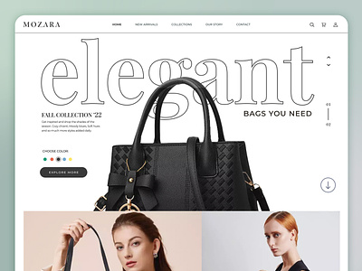Shopify Fashion Themes Product Design accessories bag ecommerce bags design ecommerce fashion fashion ecommerce leather luggage shopify shopify theme theme design website