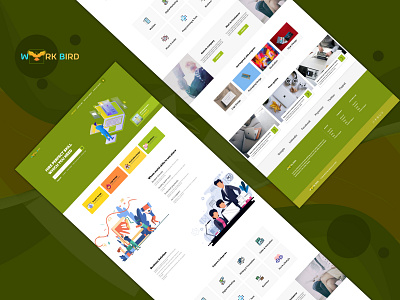 WorkBird.IN freelance job job market online work remote job ui