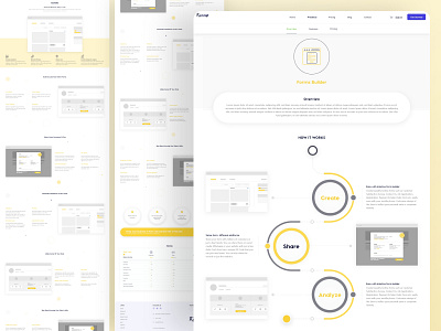 Form Builder - Landing Page branding design illustration landing page logo ui uxui design vector web design web development