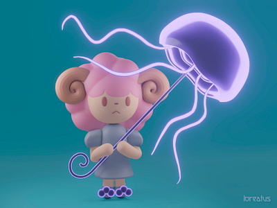 Kawaii Character Creation in 3D with Blender - loreatus 3d 3d character 3d design blender character cute kawaii render yumekawaii