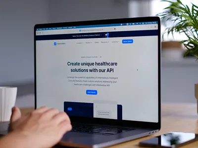 infermedica.com/api – landing page, product page ai api artificial intelligence branding communication design digital digital health graphic design health healthcare illustration landing page product product page technology ui web design website website design